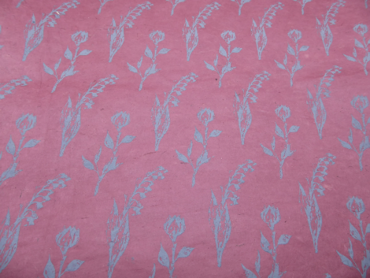 Wildflower Design Lokta Paper Handmade in the Himalayas