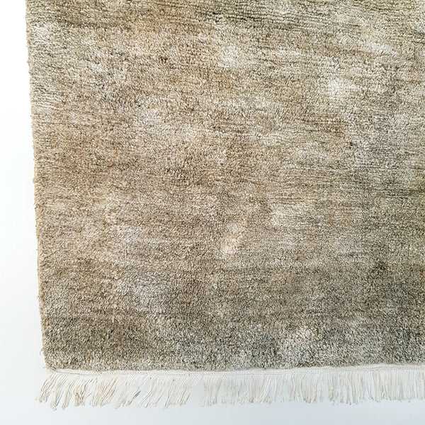 Chunky Hand Knotted Hemp Rug